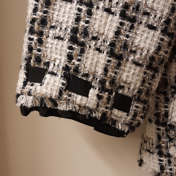 🥳HP🥳 Anthropologie Elevenses Tweed Jacket - Picture 10 of 15